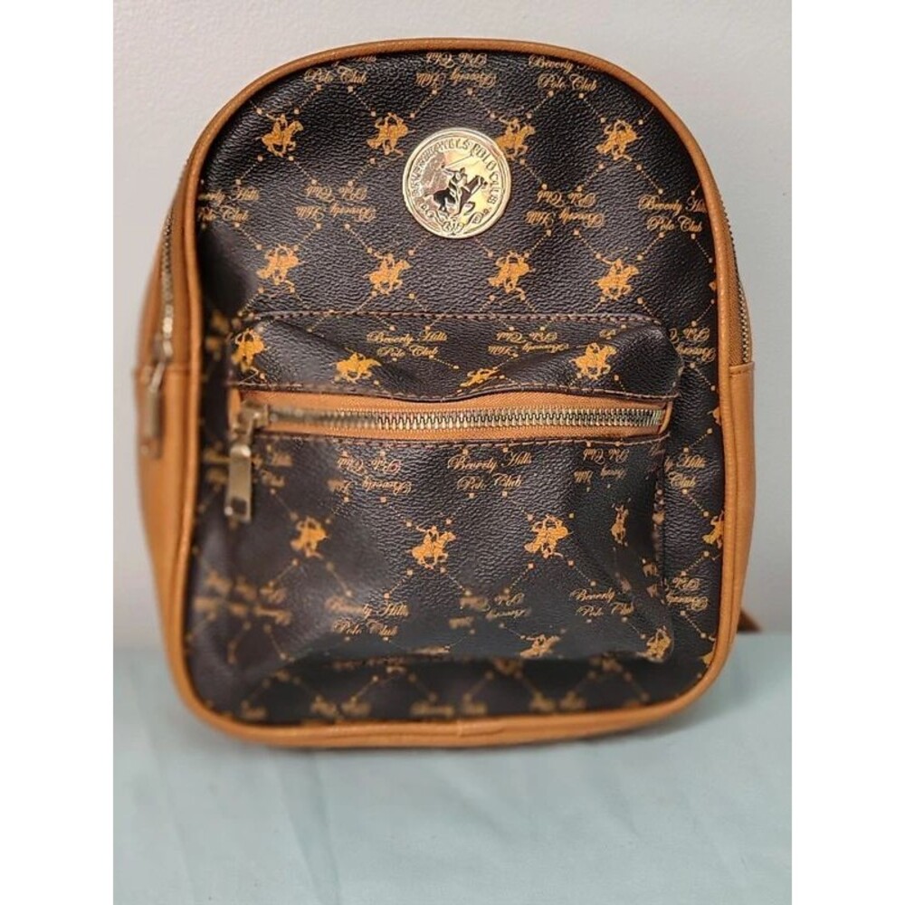 Beverly Hills Polo Club Monogram Mini Backpack